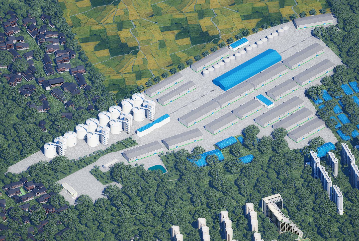 中储粮工程 BIM 应用成果图