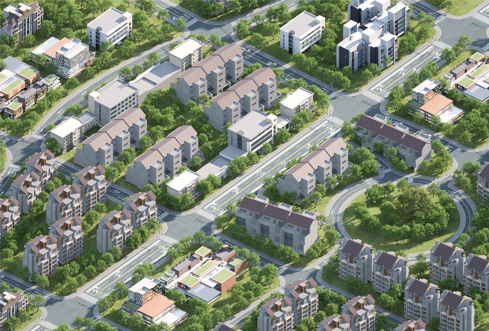 龙湾区乡村振兴共同富裕项目（二期）——龙湾区南片道路 BIM 应用成果图