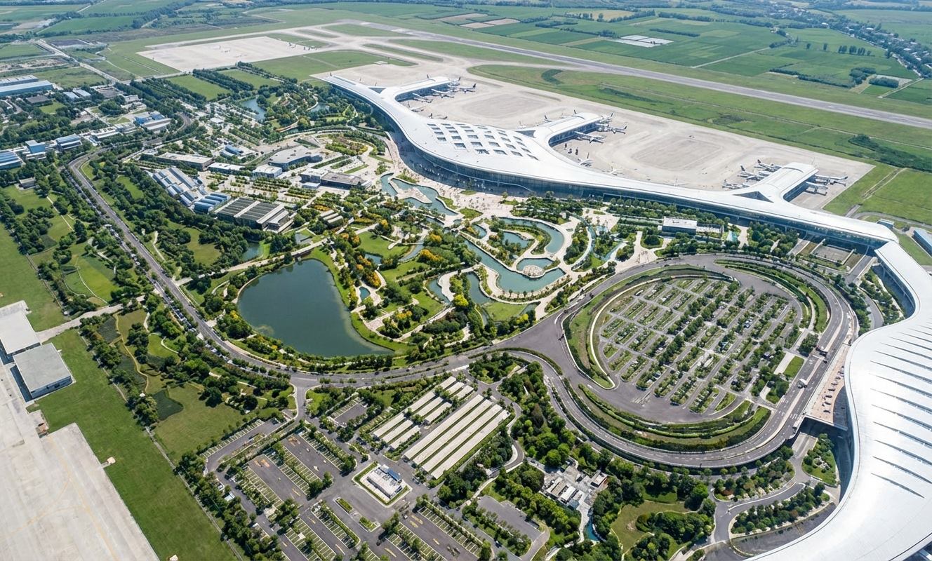 合肥新桥国际机场航站区扩建工程 BIM 应用成果图