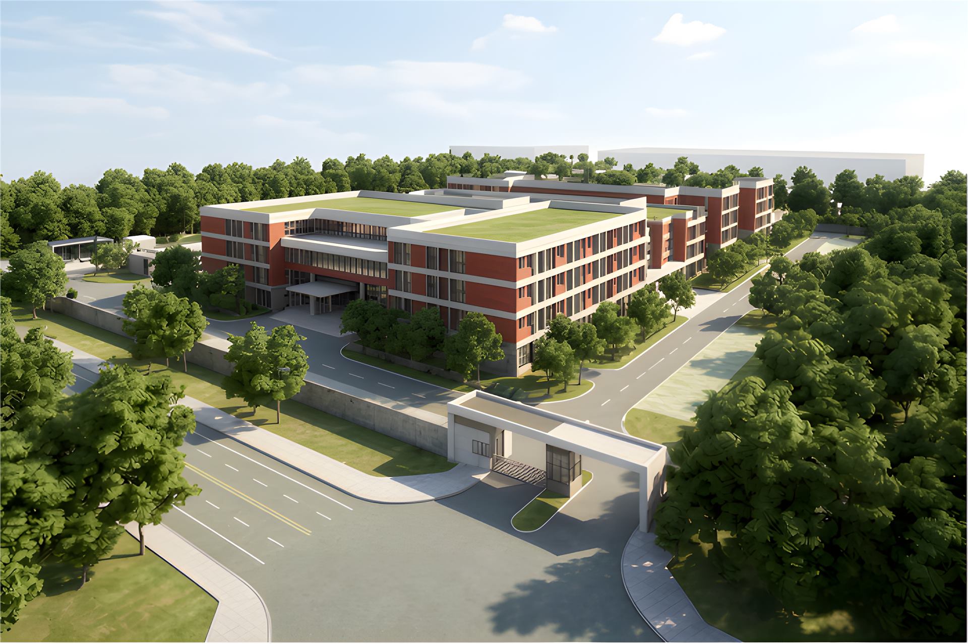 枣庄职业学院二期工程 BIM 应用成果图
