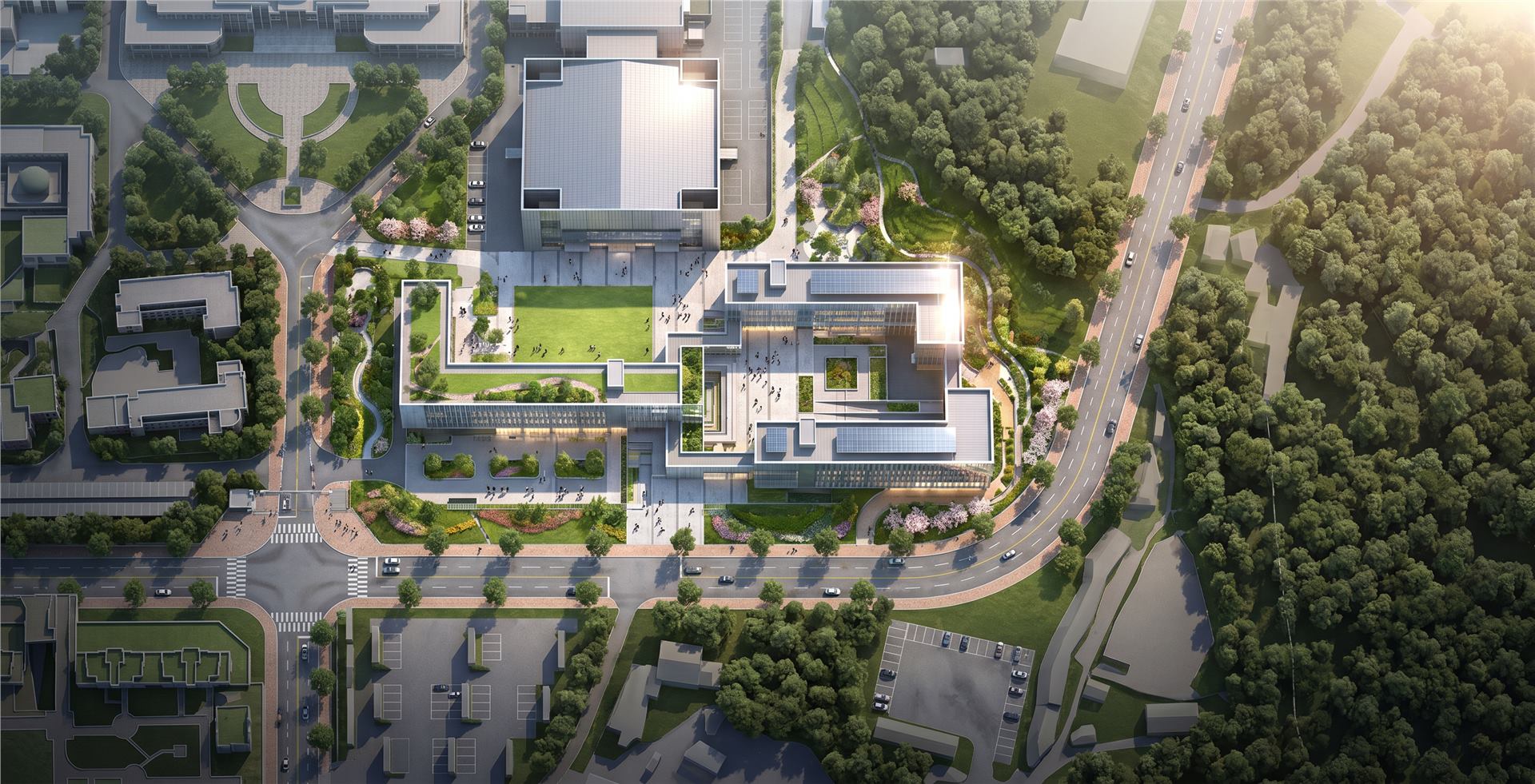 宁海中学改扩建工程（一期）—智能化工程 BIM 应用成果图