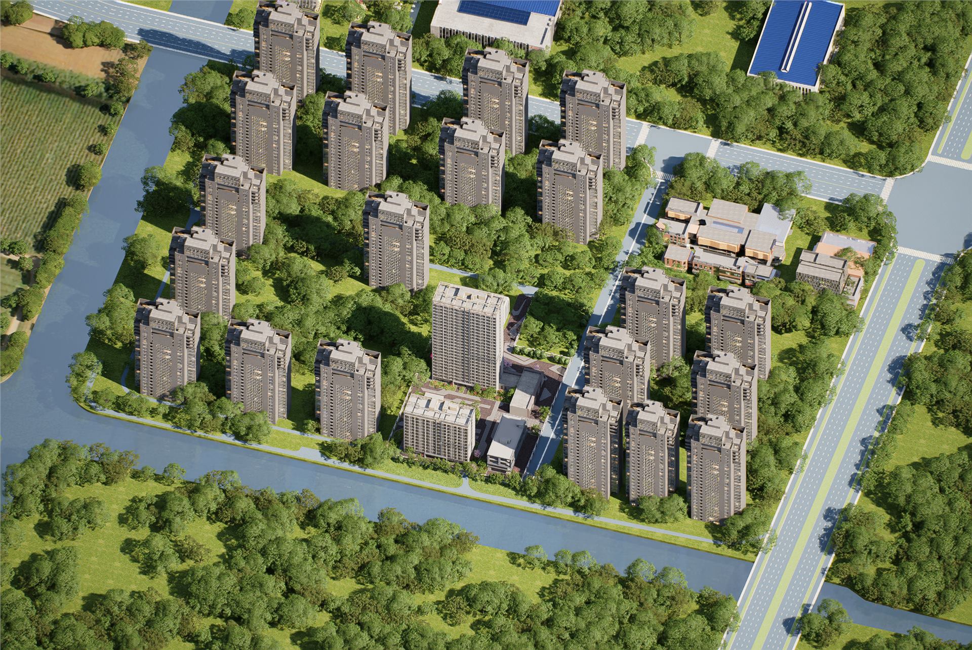 杭钱塘工出[2025]28号芯谷智造配套服务项目 BIM 应用成果图