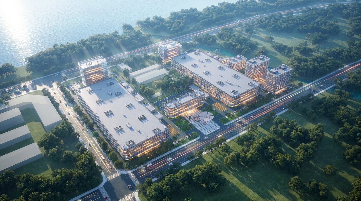 玉环现代产业乡村振兴智造项目（一期） BIM 应用成果图