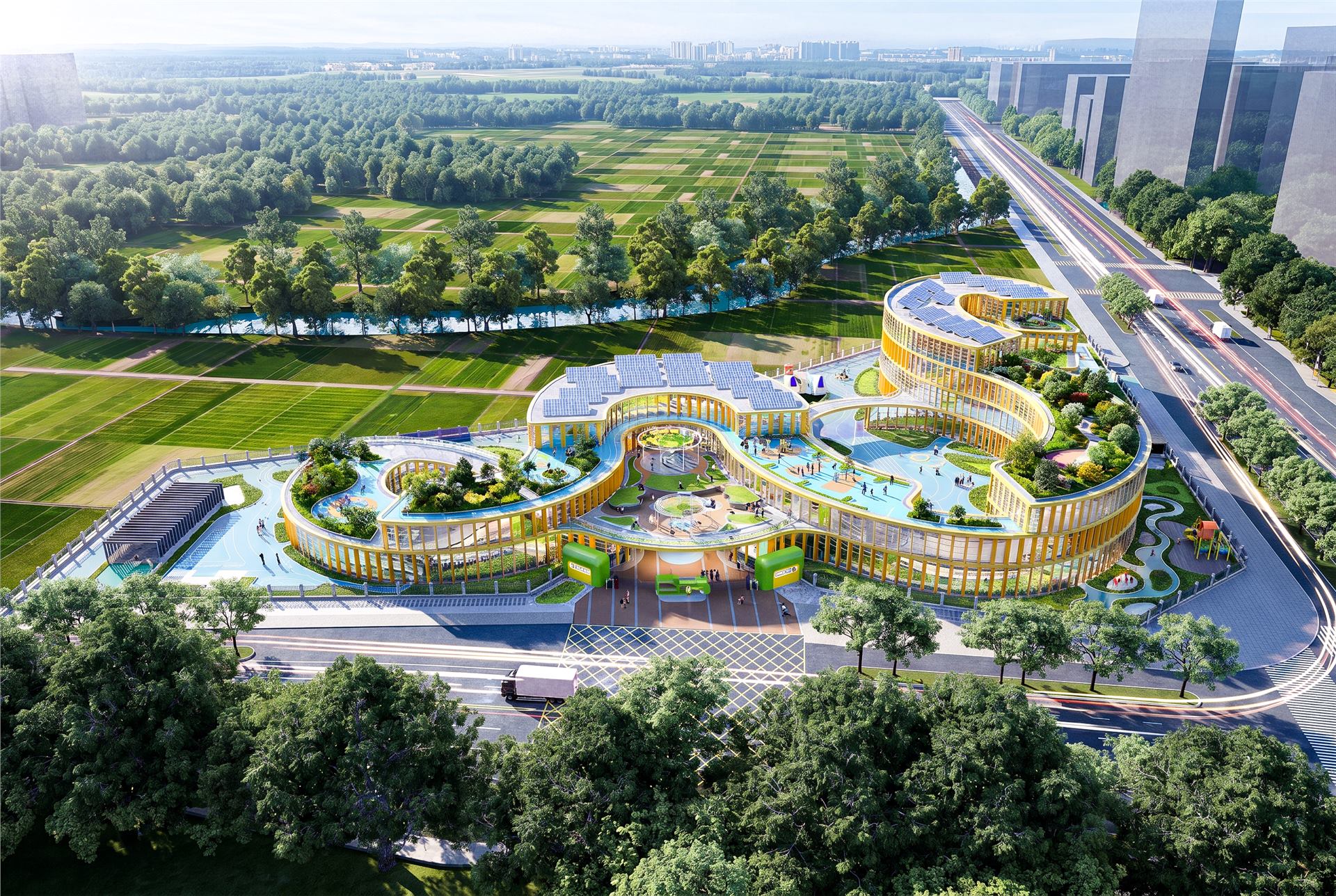 青春e游幼儿园新建工程 BIM 应用成果图