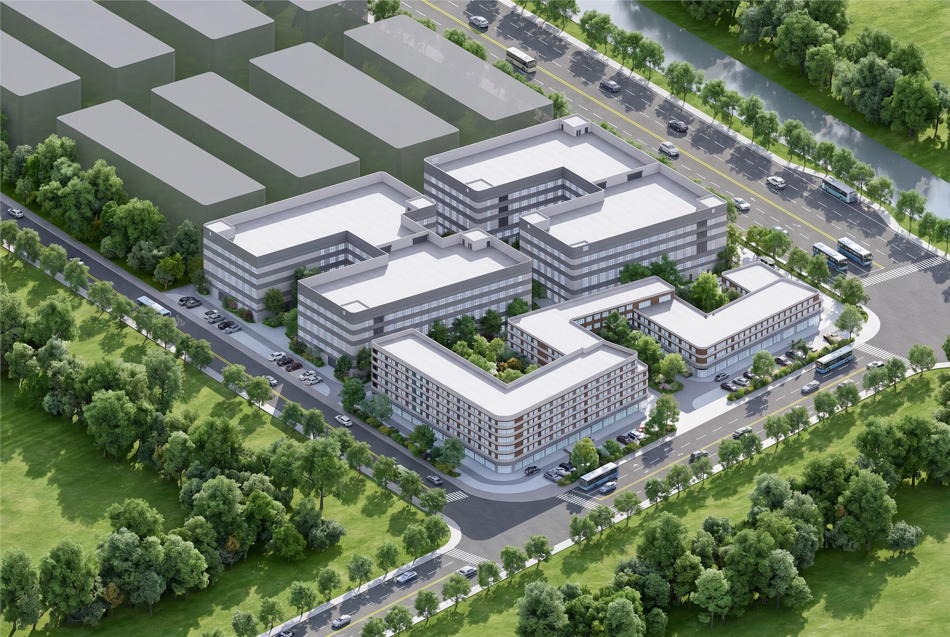 前横智能制造产业孵化基地项目标段一 BIM 应用成果图