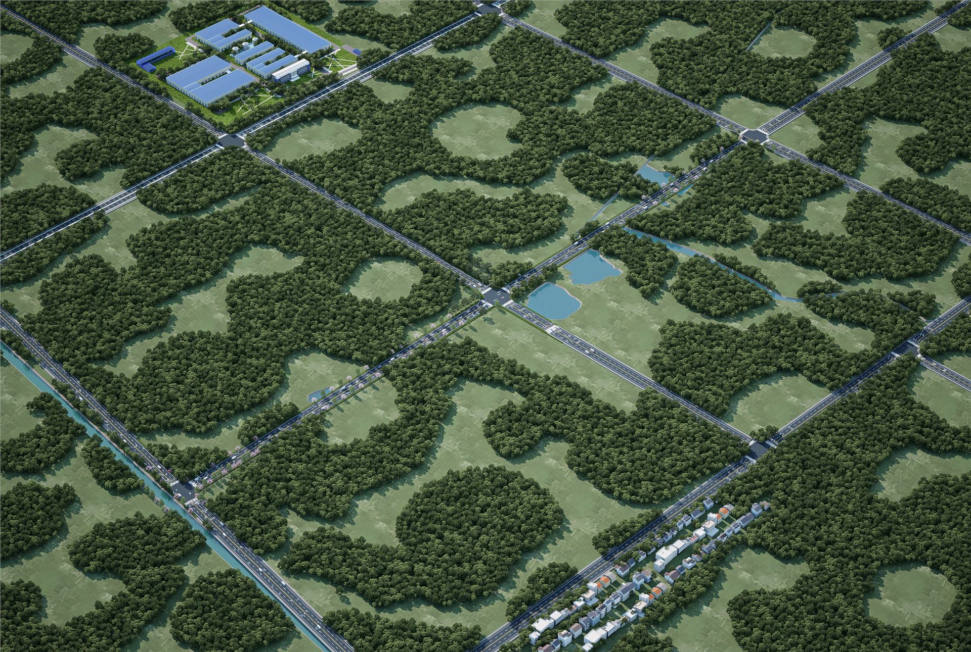 福兴南路(锦江东路-金港东路)工程施工 BIM 应用成果图